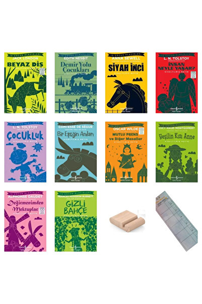 TÜRKİYE İŞ BANKASI KÜLTÜR YAYINLARI Çocuk Klasikleri 8-13 Yaş İlkokul ve Orta...