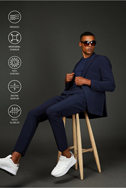 Kiğılı Düz Takım Elbise