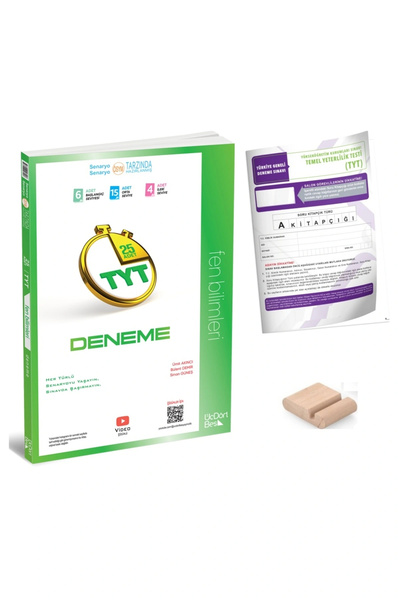 Üç Dört Beş Yayıncılık TYT Fen Bilimleri Deneme / 25 Branş Deneme ÜçDörtBeş -...