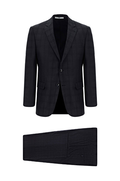 Kiğılı 7 Drop Slim Fit Slim Fit Classic Plaid Suit