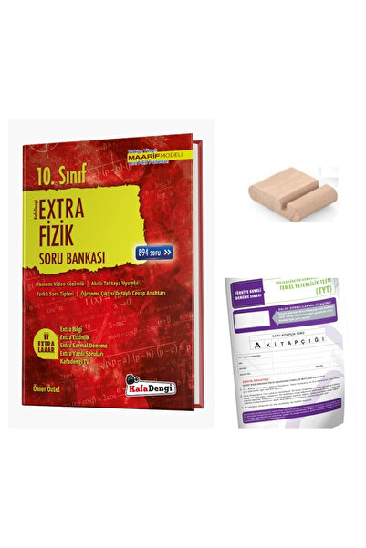 Kafa Dengi Yayınları 10. Sınıf Fizik Extra Soru Bankası - YENİ MÜFREDAT+Telef...