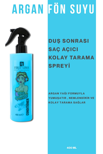 First Lima Professional Argan Yağlı Saç Açıcı Sprey