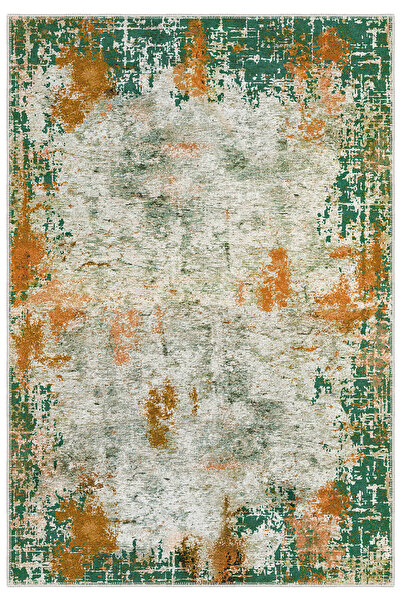 Homefesto Modern Dekoratif Yıkanabilir Kaymaz Taban Halı – İnce, Yumuşak Salo...