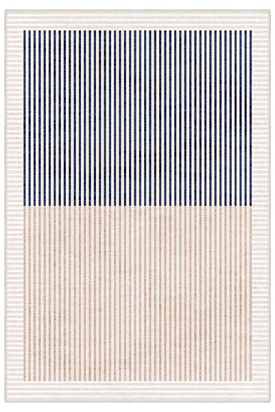 Homefesto Modern Dekoratif Yıkanabilir Kaymaz Taban Halı – İnce, Yumuşak Salo...