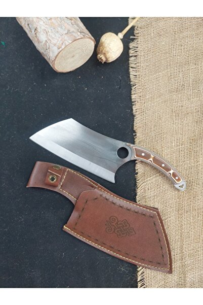 PALTA OUTDOOR Verzalit Saplı Almazan Model Delikli Şef Bıçağı Paslanmaz Çelik...