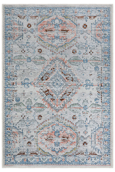 Homefesto Dekoratif Özel Tasarım Yıkanabilir,İnce, Kaymaz Tabanlı, Modern Hal...