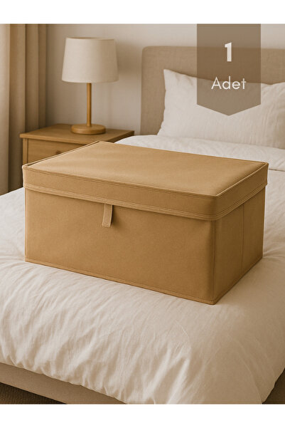 Venita Home 1 Adet Kapaklı Kutu Hurç Mega Boy ( Çamaşır-saklama-düzenleme Vb....