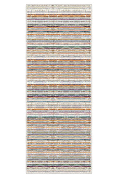 Homefesto Dekoratif Kaymaz Taban Özel Tasarım Yumuşak Yüzeyli Kesme Yolluk Ko...