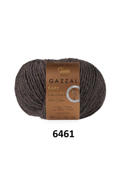 GAZZAL İPLİK Fire de tricotat manual din lână de alpaca bebeluș, culori natur...