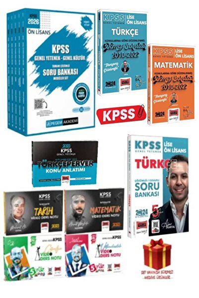 Pegem Akademi Yayıncılık 2026 Pegem Önlisans Gygk Soru Bankası Yargı Önlisans...
