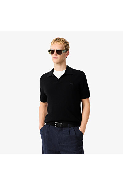 Lacoste كنزة بياقة بولو مفتوحة من مزيج القطن - AH5186-00-031