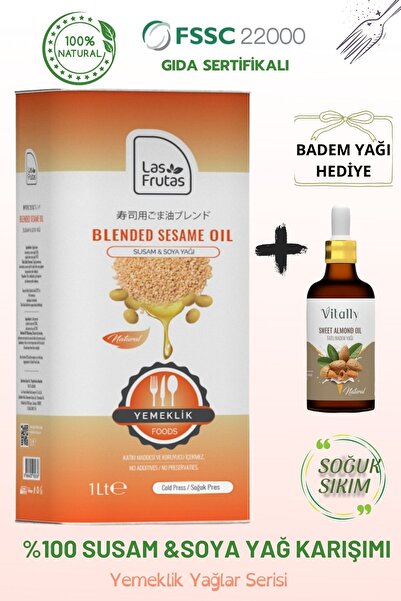 Las Frutas Yemeklik Susam & Soya Bitkisel Yağ Karışımı 1 Lt
