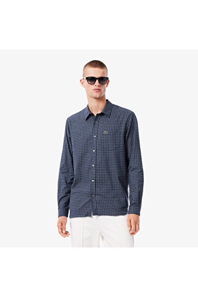 Lacoste Regular Fit Plaid Flannel Shirt - CH5093-00-HHW