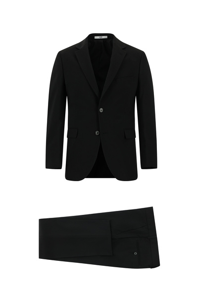 Kiğılı 7 Drop Slim Fit Dar Kesim Yünlü Takım Elbise