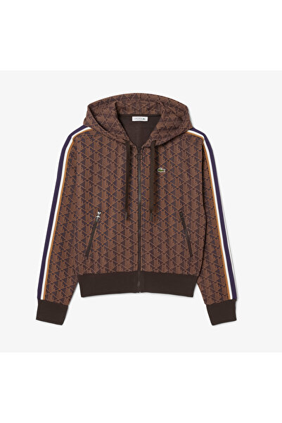 Lacoste Jacquard Monogram Hoodie - SF7606-00-9I4