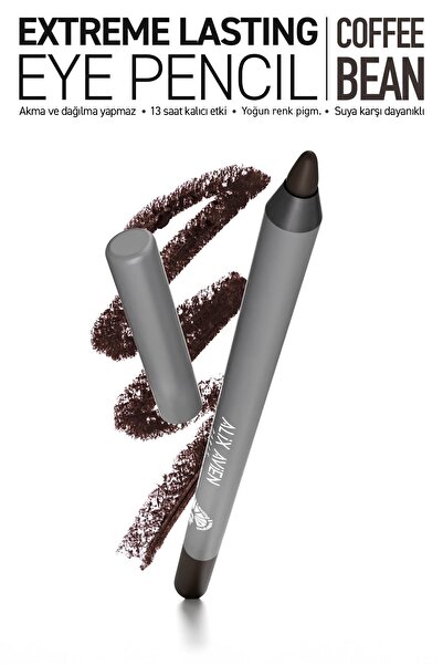 Alix Avien Uzun Süre Kalıcı Suya Dayanıklı Akma, Dağılma Yapmayan Kahverengi ...