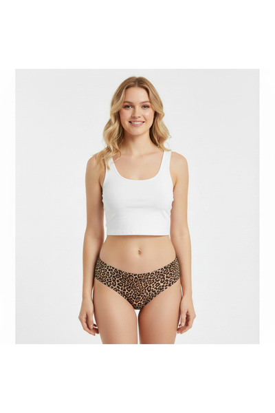 BONBON Women's Tulle Transparent Slip Panties Bb2047