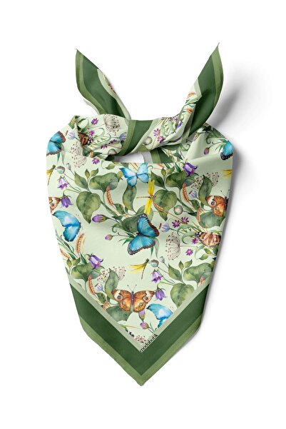 Modabutik Kelebek Desenli Bandana