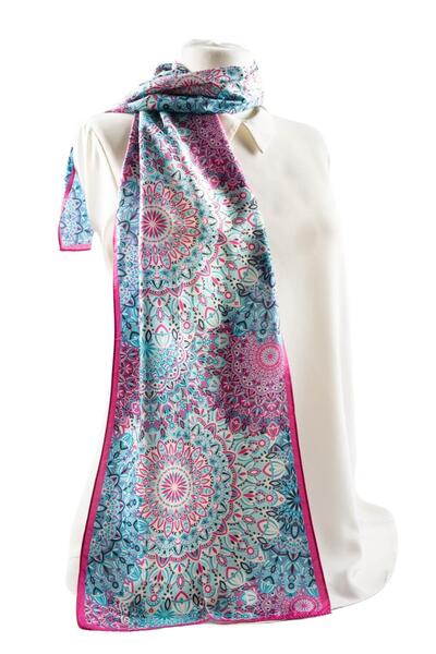 Modabutik I25 Geometrik Desenli Fular