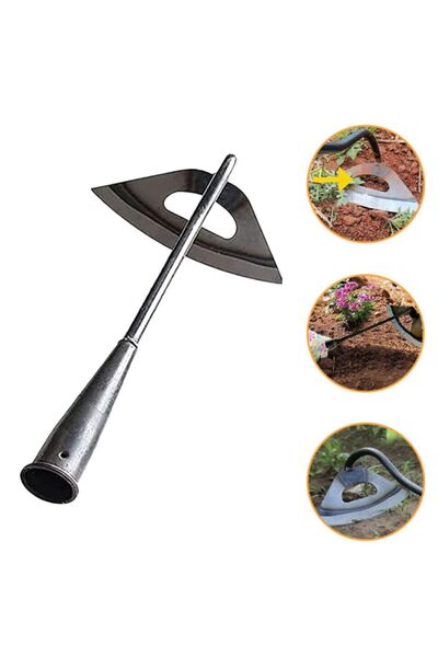 FUGO Sapă Multifuncțională TerraForge, Unealtă Gradinarit Otel, Sapa Manuala,...