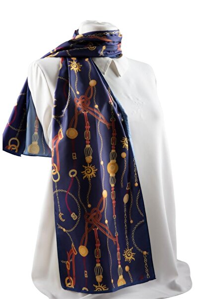 Modabutik I102 Zincir Desenli Fular