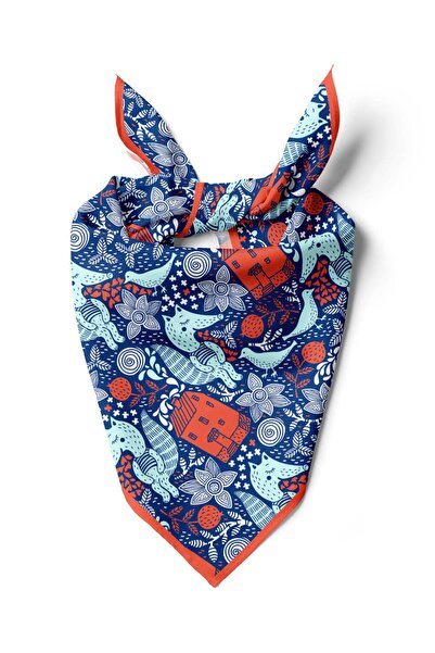 Modabutik B31 Tilki Desenli Bandana