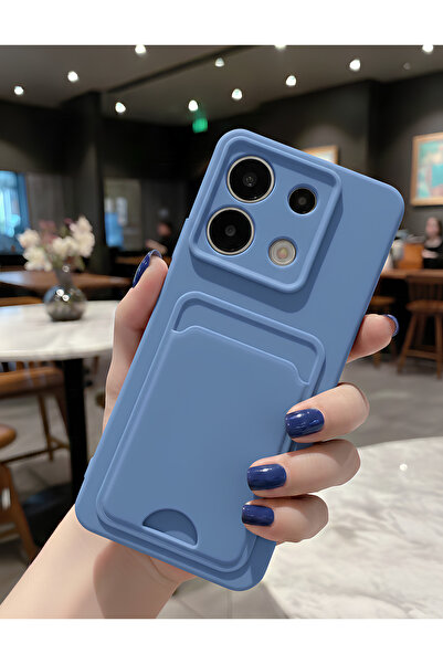 TechTrove Xiaomi Redmi Note 13 Pro 5G Kılıf Kart ve Resim Bölmeli Soft Renkli...