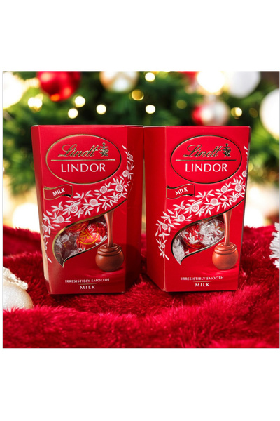 Lindt Lindor Sütlü Çikolata 137 gr X 2 Avantaj Paketi