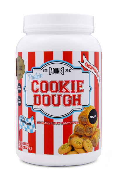 Adonis Gear ادونيس - بروتين كوكي دو بقلاوة (1 كجم) - Adonis Protein Cookie Dough Baklava