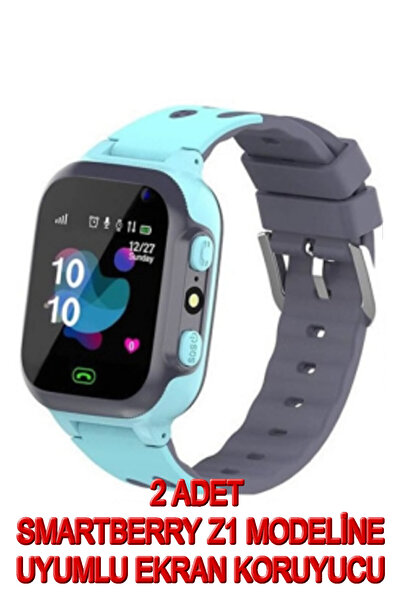 Doozy Smart berry Z1 Akıllı Çocuk Saati Modeline Uyumlu 9h kırılmaz Nano Ekra...