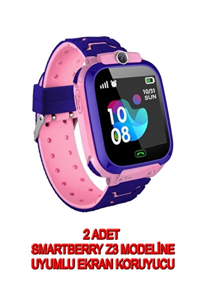 Doozy Smart berry Z3 Akıllı Çocuk Saati Modeline Uyumlu 9h kırılmaz Nano Ekra...