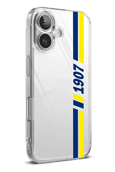 3GEN CASE İphone 16 Uyumlu Desenli Şeffaf Silikon Kılıf