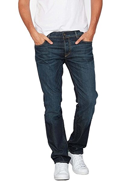 Jack & Jones Jack&Jones 12112085 TIM Slim Fit Erkek Blue Denim Lacivert