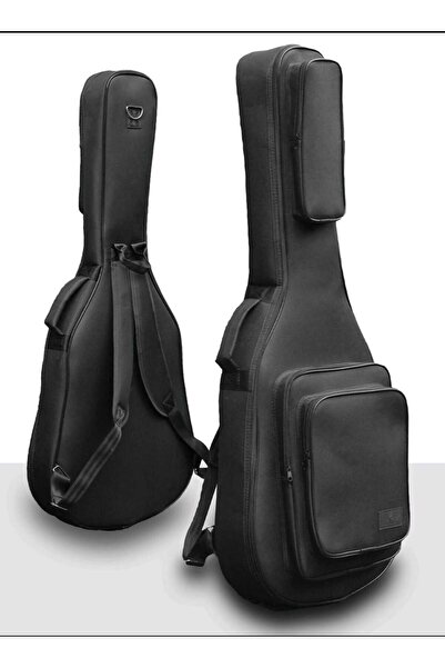 Erga Müzik SİYAH PROFESYONEL GİGBAG KLASİK GİTAR KILIFI - ÇANTASI - SU GEÇİRMEZ