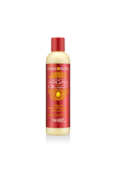 Creme of Nature لوشن كريمي مرطب للشعر بالزيت