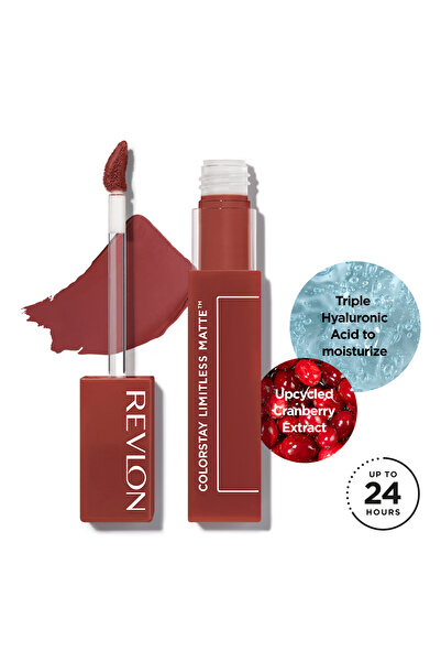 Revlon أحمر شفاه سائل غير لامع من كولور ستاي ليميتلس