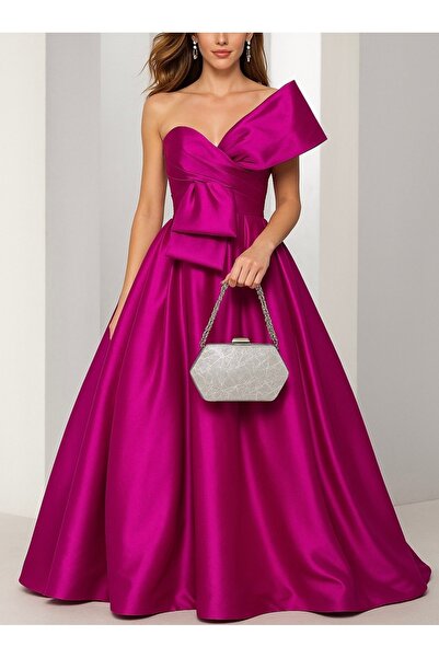 NAZART Women's Complex Shiny Silver Evening Dress Clutch Chain Strap Handheld Wedding Engagement Evening Bag