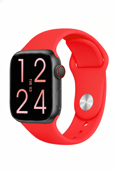 Ferrucci Fc Smart S10 Max – Bluetooth Arama, Spor Modları, Alüminyum Kasa Akıllı Saat Kırmızı-Siyah