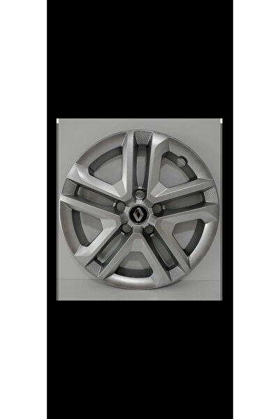 Universal Renault Megane 4 Uyumlu Esnek Malzeme Amblem Hediyeli 16'' İnç Jant Kapağı 4 Adet