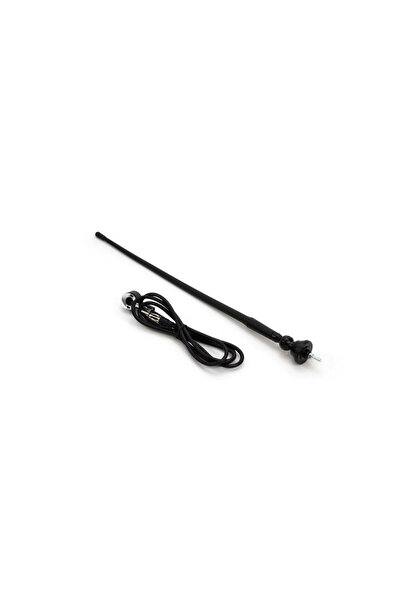 AMIO Antenă radio auto universală 34cm cu adaptor de 5mm ANT02