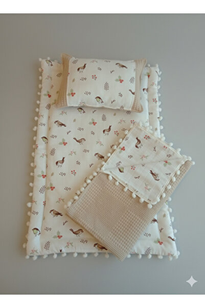 Wenaris Baby Diaper Set with Blanket, Cushion, Baby Pillow, Newborn, Crib, Baby Products