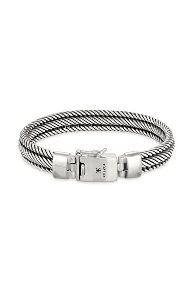 KUZZOI Armband Bracelet Damen Königskette 925 Sterling Silber 21 cm