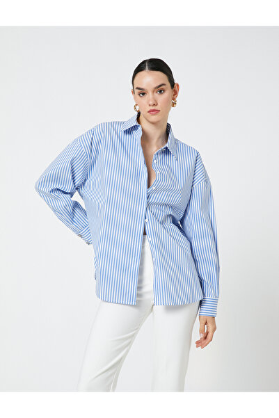 Koton Koszula oversize z długim rękawem