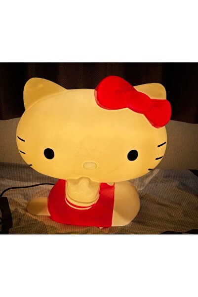 Other Hello Kitty PVC lamp, 220V electric, yellow light