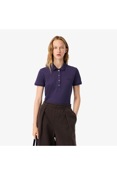 Lacoste L.12.D Slim Fit Stretch Petit Pique Polo Shirt - PF5462-00-ZSV