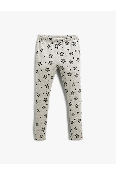 Koton Bedruckte Leggings mit elastischem Bund