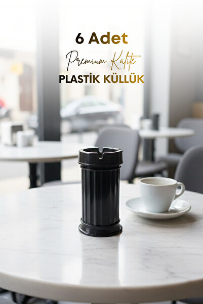 grimorlife 6 штук чорних смугастих декоративних пластикових без запаху вогнет...