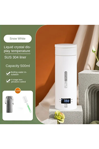 Choice غلاية كهربائية محمولة 110 فولت بمقبض حمل 500 مل غلاية ماء سريعة الغليا...