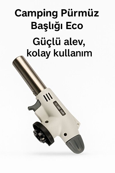 MertTools Camping Pürmüz Başlığı Eco – Güçlü Alev, Kolay Kullanım!