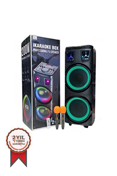 Torima Bts-1708 Taşınabilir Rgb Ledli Bluetooth Hoparlör Usb-tf Siyah